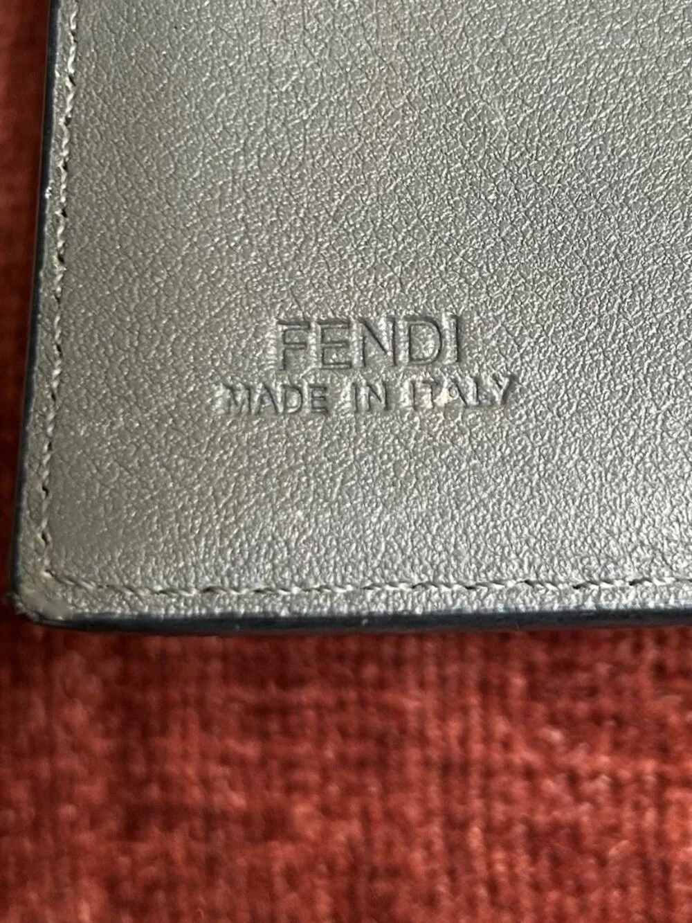 FENDI Monster Wallet, Grey